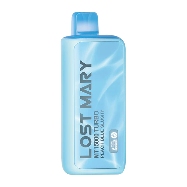 Peach Blue Slushy Lost Mary MT15000 Turbo - Black Coral